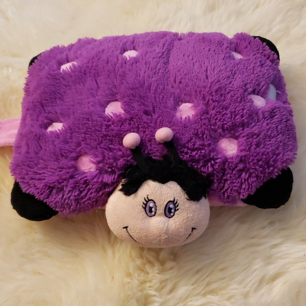 Lady bug pillow pet